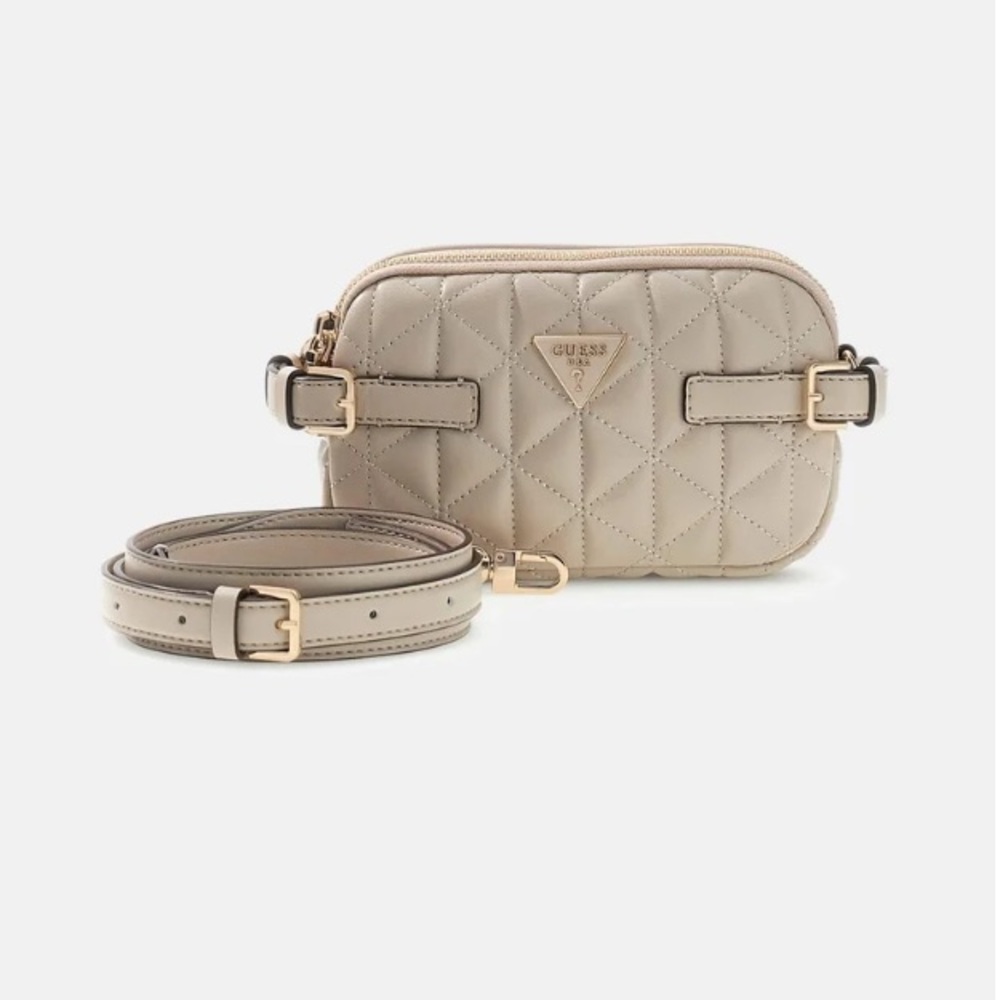 GUESS Paisleigh mini Quilted Crossbody/belt bag